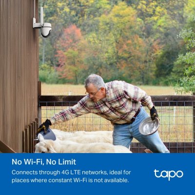 TP-Link Tapo C501GW 2MP Outdoor Pantilt 4G LTE Camera กล้องวงจรปิด