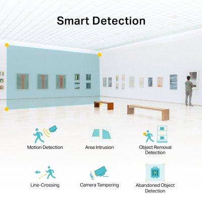 TP Link VIGI C230I Mini 3mp 2.8mm Two way Audio Outdoor Network Camera กล้องวงจรปิด
