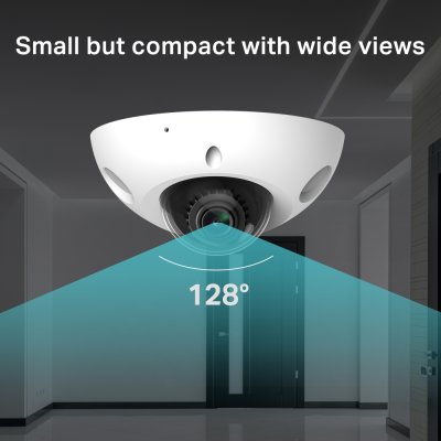 TP Link VIGI C230I Mini 3mp 2.8mm Two way Audio Outdoor Network Camera กล้องวงจรปิด