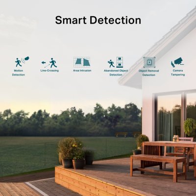 TP Link VIGI C320I 2mp 2.8mm Mic IR Outdoor Network Camera กล้องวงจรปิด