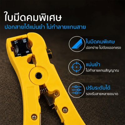 IP-Link IPLT-101 คีมปอกสายสัญญาณ