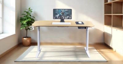 Nubwo X-Series NXGD-994 Black Gaming Desk โต๊ะปรับระดับไฟฟ้า