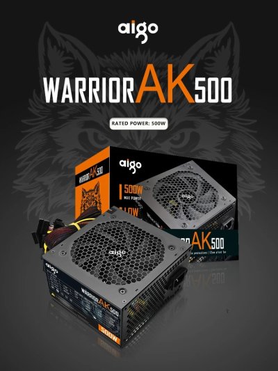 Aigo Warrior Ak500 500W Power Supply พาวเวอร์ซัพพลาย