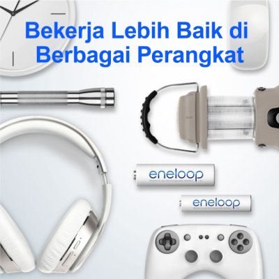 Panasonic Eneloop Rechargeable 2000mAh Ni-MH Battery AA 1.2V 1แพ็ค 4ก้อน