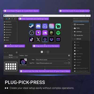 Fifine AmpliGame D6 Stream Controller อุปกรณ์ไลฟ์สตรีม