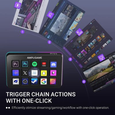 Fifine AmpliGame D6 Stream Controller อุปกรณ์ไลฟ์สตรีม