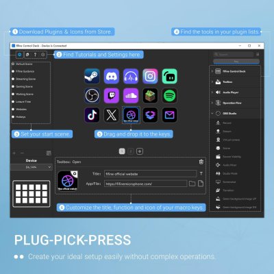 Fifine AmpliGame D6 Stream Controller อุปกรณ์ไลฟ์สตรีม