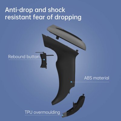 Deli S211 Barcode Scanner Laser Wired Screen 1d Code เครื่องสแกนบาร์โค้ดแบบมีสาย