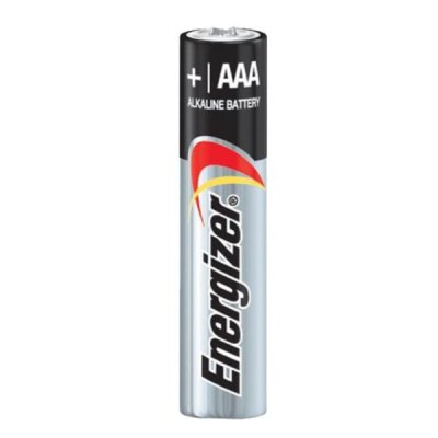 Energizer Max ขนาด AAA 1.5V P4 Alkaline Batteries (LR03) แพ็ค 4 ก้อน ถ่านอัลคาไลน์  แท้ศูนย์