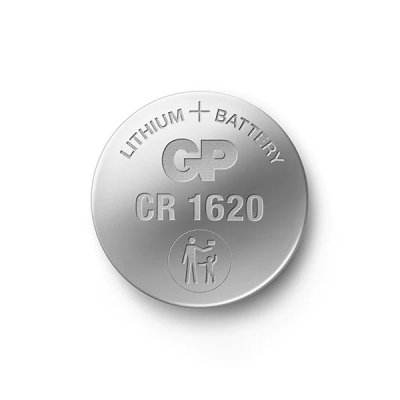 GP LITHIUM CELL BATTERY ถ่านกระดุม  รุ่น CR1620 3V (DL1620) (CR1620-7C5) แท้