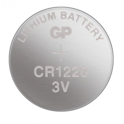 GP LITHIUM CELL BATTERY รุ่น CR1220 3V 1 แพ็ค 5 ก้อน DL1220 CR1220SIS-7C5 GP LITHIUM CELL BATTERY รุ่น CR1220 3V 1 แพ็ค 5 ก้อน DL1220 CR1220SIS-7C5