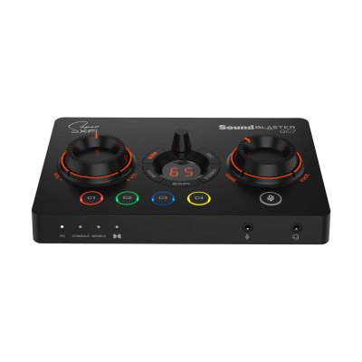 CREATIVE SOUND BLASTER GC7 DAC/Amp USB SOUND CARD ซาวด์การ์ดยูเอสบี พร้อมปุ่มตั้งค่า Sound 5.1 สำหรับการเล่น และสตรีมเกม
