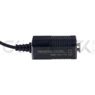 Balun Qoolis รุ่น 2MP AHD/CVI/TVI/CVBS 300m Single channel สำหรับกล้องวงจรปิด (Balun for CCTV)