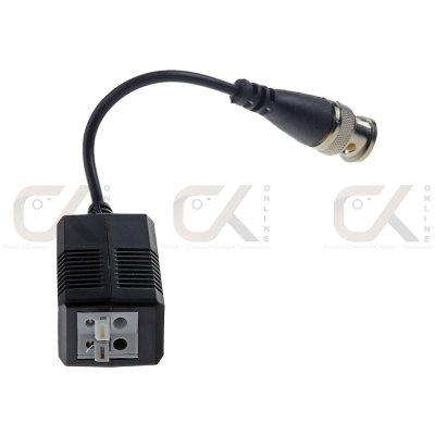 Balun Qoolis รุ่น 2MP AHD/CVI/TVI/CVBS 300m Single channel สำหรับกล้องวงจรปิด (Balun for CCTV)
