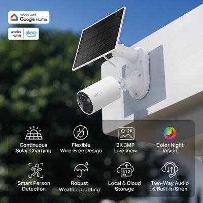 tp-link Tapo C410 2K Kit Solar-Powered Security Camerakit กล้องวงจรปิดโซลาร์เซลล์ tp-link Tapo C410 2K Kit Solar-Powered Security Camerakit กล้องวงจรปิดโซลาร์เซลล์