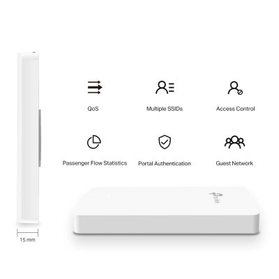 tp-link Omada EAP615-Wall AX1800 Wall Plate Wi-Fi 6 Access Point เครื่องกระจายสัญญาณไร้สาย tp-link Omada EAP615-Wall AX1800 Wall Plate Wi-Fi 6 Access Point เครื่องกระจายสัญญาณไร้สาย