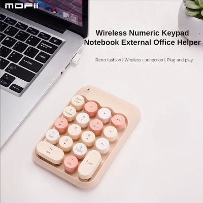 Mofii X910 Biscuit Lips Wireless Numeric Keypad แป้นพิมพ์ตัวเลขไร้สาย
