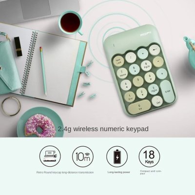 Mofii X910 Biscuit Lips Wireless Numeric Keypad แป้นพิมพ์ตัวเลขไร้สาย