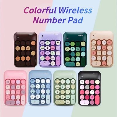 Mofii X910 Biscuit Lips Wireless Numeric Keypad แป้นพิมพ์ตัวเลขไร้สาย