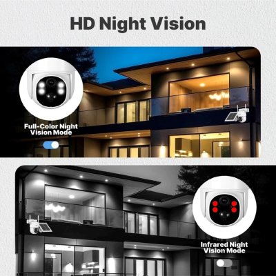 Watashi S49 Solar Power PTZ Camera กล้องวงจรปิดโซลาร์เซลล์