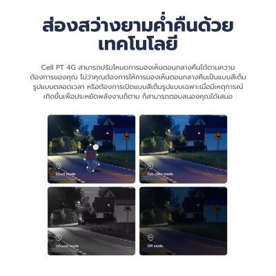 Imou Cell PT 4G 3MP กล้องวงจรปิด