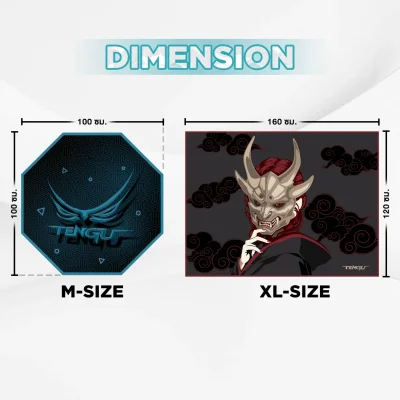 พรมรองเก้าอี้เกมมิ่ง Floor Pads