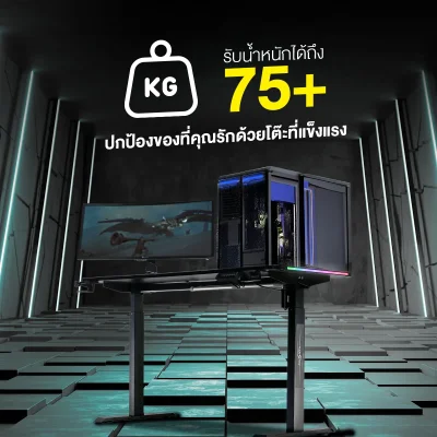 Tengu โต๊ะเกมมิ่งรุ่น Kenshin gaming desk