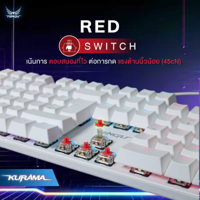 KURAMA RGB RGB Mechanical Keyboard 100%