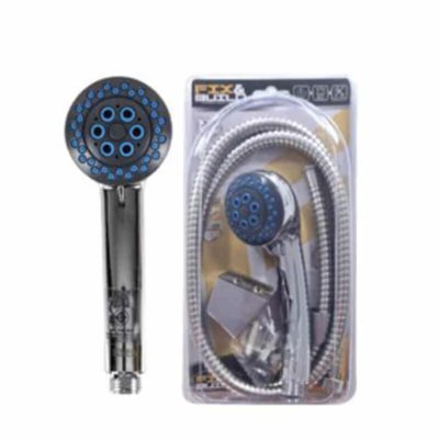 ฝักบัว SR/006 FIX&BUILD โครเมี่ยม+ ปรับ3ระดับ
