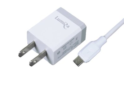 Adapter+USB CHARGER 'LUMIRA C2 Micro White