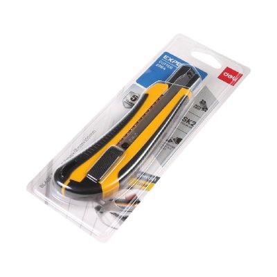DELI คัตเตอร์ รุ่น 2064 สีเหลือง