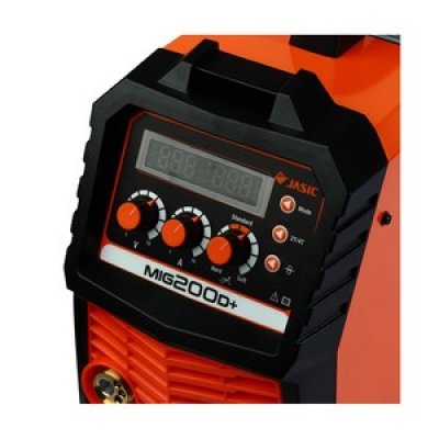 JASIC เครื่องเชื่อม ตู้ชื่อม MIG / MMA / Lift TIG รุ่น MIG200D+ แรงดันไฟ 220 โวลต์ กระแสเชื่อม MIG 30-200A (11-28V) กระแสเชื่อม MMA 20-180A กระแสเชื่อม Lift TIG 20-200A ใช้ลวดแบบใช้แก๊ส และ แบบไม่ใช้แก๊ส (เจสิค)