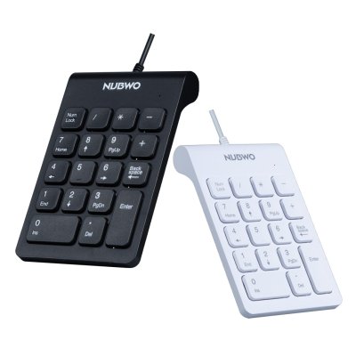 NUBWO WIRED KEYBOARD NUMERIC NK 46 BLACK