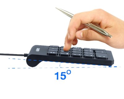 NUBWO WIRED KEYBOARD NUMERIC NK 46 BLACK
