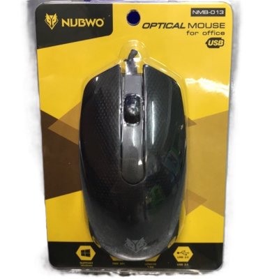 OPTICAL MOUSE NUBWO NMB-013 BLACK