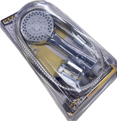 ฝักบัว SR/037 FIX&BUILD โครเมี่ยม+ ปรับ5ระดับ