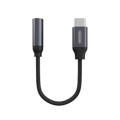 Type-C to 3.5MM Jack Adapter 'SENDEM' A06 Black