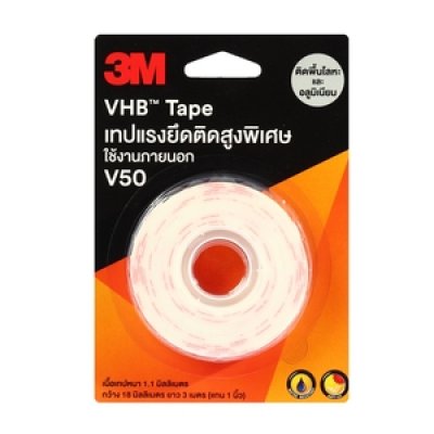 #V50 VHB 18MM x 3M BLISTER PACK