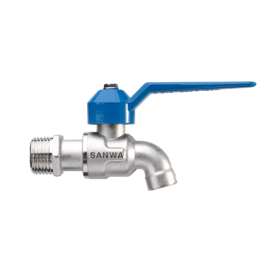 ก๊อกบอลแฟนซี1/2 สีฟ้า SANWA ก๊อกบอลแฟนซี1/2 สีฟ้า SANWA