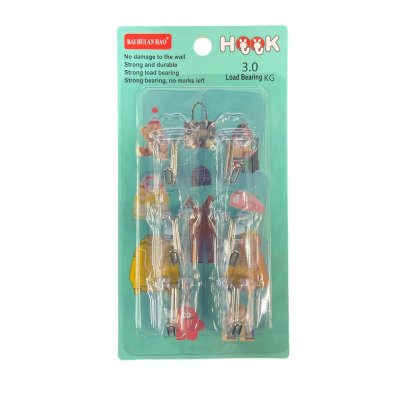 ขอแขวนผ้า 1*6 ใส
