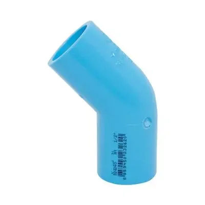 ข้องอPVC45 องศา1/2" มอก