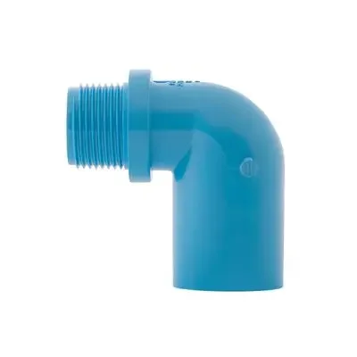 ข้องอPVC90องศาหนาเกลียวนอก1" มอก. ข้องอPVC90องศาหนาเกลียวนอก1" มอก.