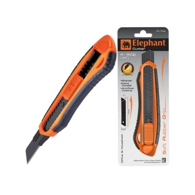 ตราช้าง คัตเตอร์รุ่น R-1802 18 มม. ตราช้าง คัตเตอร์รุ่น R-1802 18 มม.