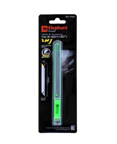 ตราช้างคัตเตอร์รุ่น S-901 9มม. ตราช้างคัตเตอร์รุ่น S-901 9มม.