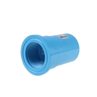 ต่อตรง PVC หนาเกลียวใน1/2" มอก.