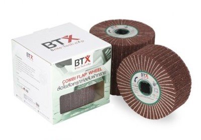 BTX ล้อขัดใยสังเคราะห์สลับผ้าทราย