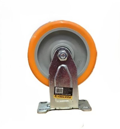 ล้อยูริเทนเหลือง A21UBB 4'' ตาย FIXTON+
