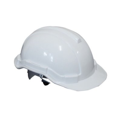 หมวกนิรภัย HDPE ปรับเลื่อน มอก. SC-03RHDPE-WL สีขาว