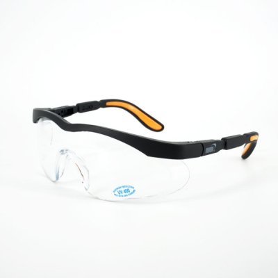 แว่นตากันสะเก็ด รูปทรงสปอร์ต YS-510 สีใส