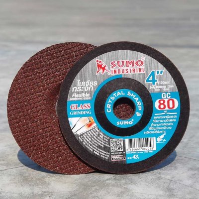 ใบเจียรกระจก 4'' (บาง) 100 x 2 mm. SUMO